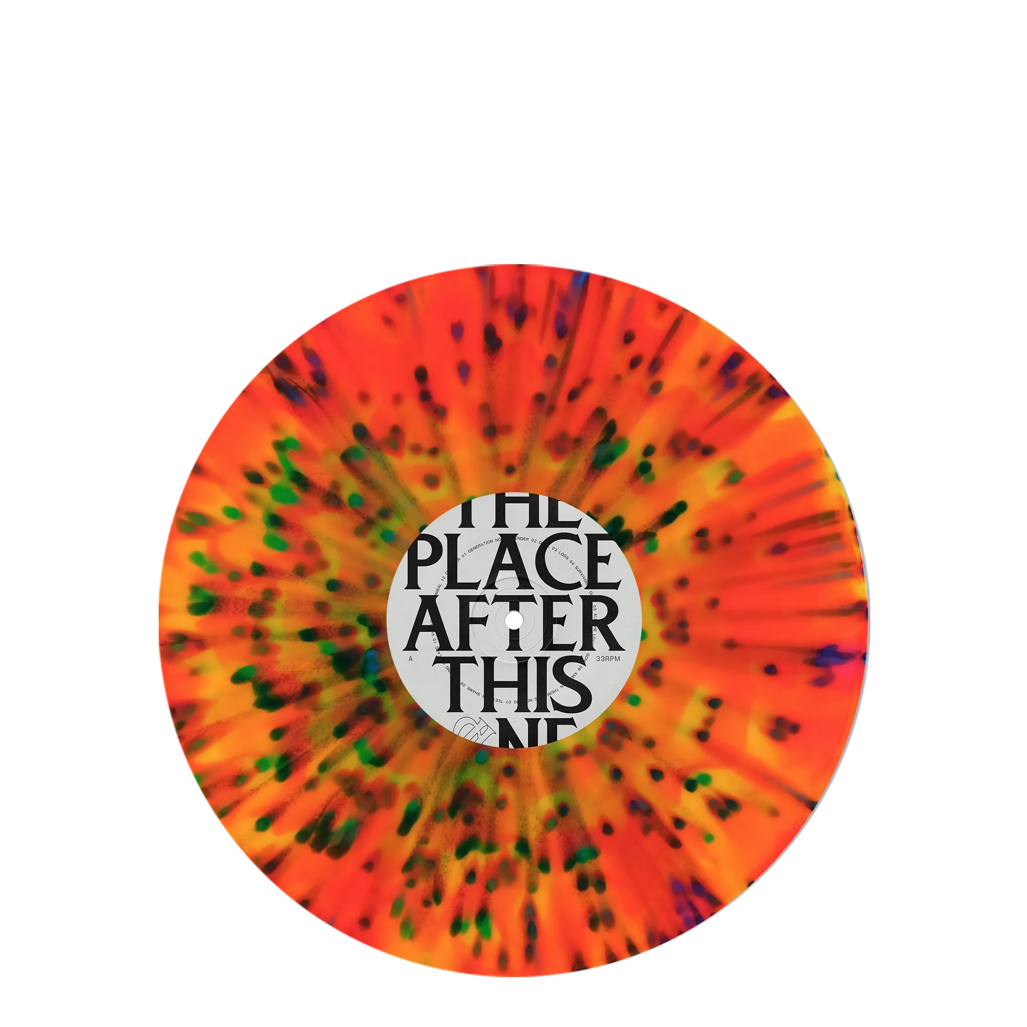 The Place After This One D2C Exclusive Neon Multi-Splatter Deluxe Vinyl - Image 6